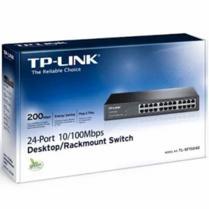 Switch De 24 puertos a 10/100 Mbps TL-SF1024D- TP-Link