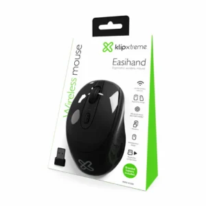 Mouse 2.4 GHz Wireless Black Klip Xtreme