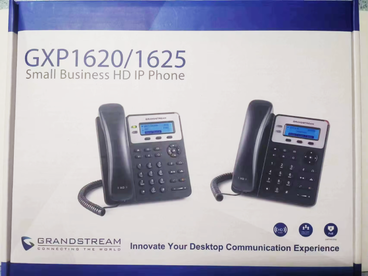Teléfono IP GXP1620 GS 2 Líneas 2SIP No POE 10/100 PS Grandstream
