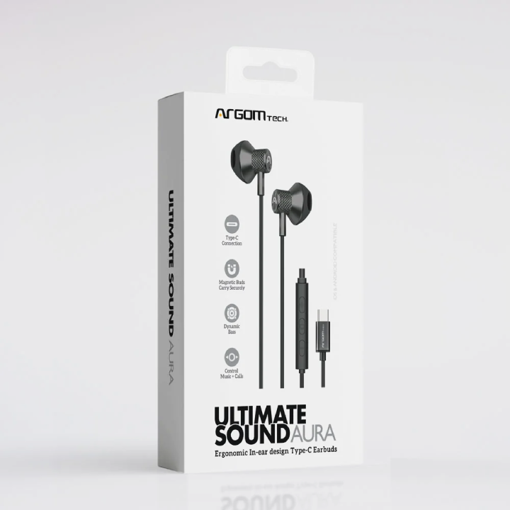 Auriculares Con Cable Ultimate Sound Aura Con Conector USB Tipo C